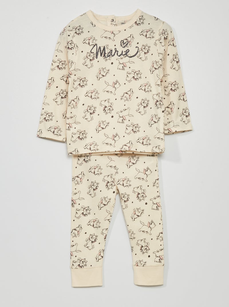 Conjunto de pijama  - 2 piezas BEIGE - Kiabi