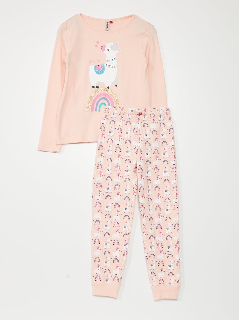 Conjunto de pijama - 2 piezas ROSA - Kiabi