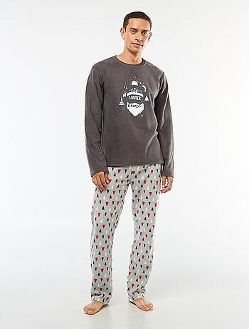 Conjunto de pijama abeto micropolar