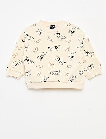Conjunto de pijama all-over