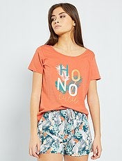 Pijamas y camisones tallas grandes mujer | beige | Kiabi