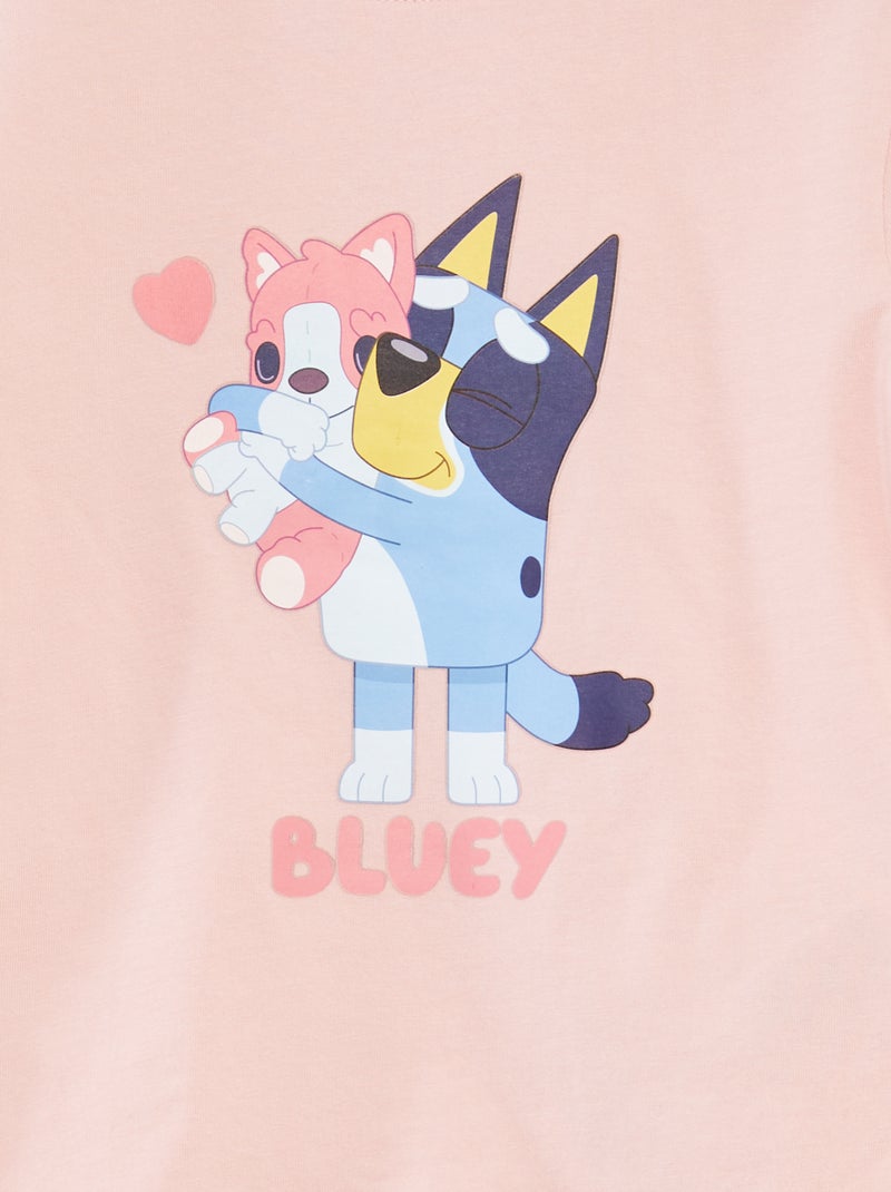 Conjunto de pijama 'Bluey' camiseta + pantalón - 2 piezas ROSA - Kiabi