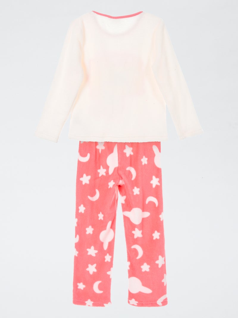 Conjunto de pijama 'Bluey' de forro polar - 2 piezas Blanco - Kiabi