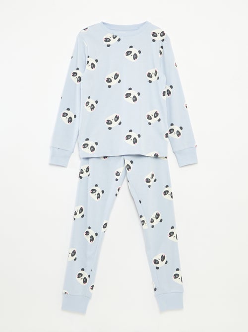 Conjunto de pijama camiseta + pantalón -  2 piezas - Kiabi
