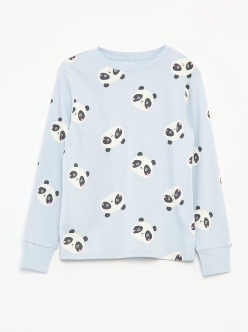 Conjunto de pijama camiseta + pantalón -  2 piezas - Kiabi