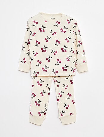 Conjunto de pijama camiseta + pantalón - 2 piezas