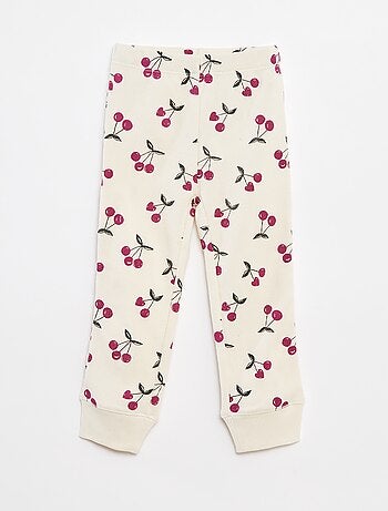 Conjunto de pijama camiseta + pantalón - 2 piezas