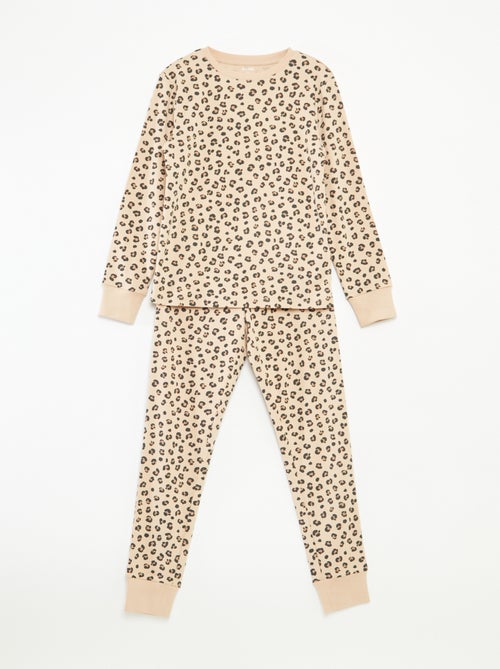 Conjunto de pijama camiseta + pantalón -  2 piezas - Kiabi