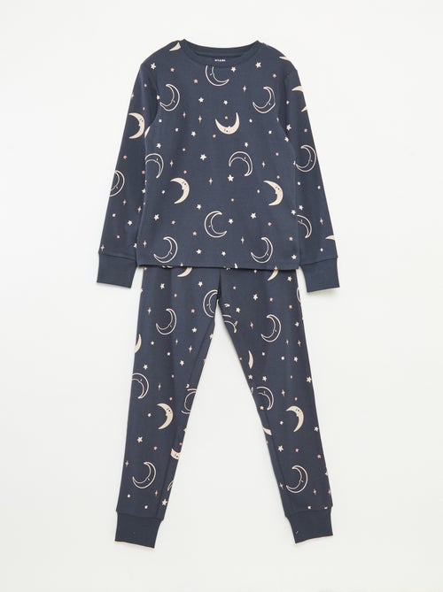 Conjunto de pijama camiseta + pantalón -  2 piezas - Kiabi