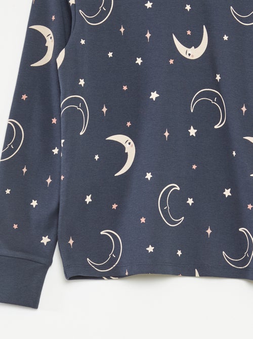 Conjunto de pijama camiseta + pantalón -  2 piezas - Kiabi