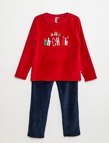 Conjunto de pijama camiseta + pantalón - 2 piezas