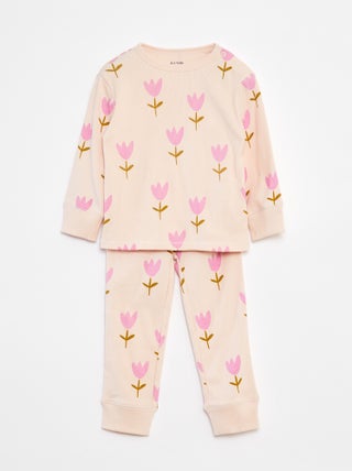 Conjunto de pijama camiseta + pantalón - 2 piezas
