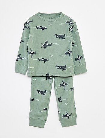 Conjunto de pijama camiseta + pantalón - 2 piezas