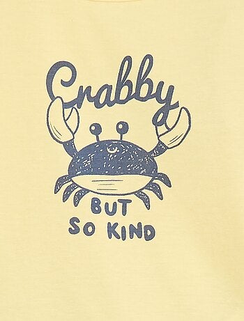 Conjunto de pijama camiseta + pantalón corto - 2 piezas