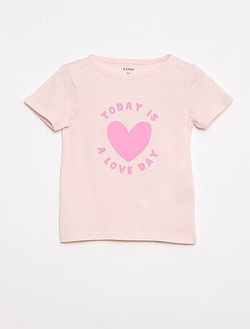 Conjunto de pijama camiseta + pantalón corto - 2 piezas