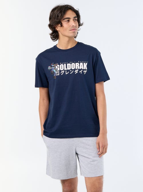 Conjunto de pijama camiseta + pantalón corto 'Goldorak' - 2 piezas - Kiabi