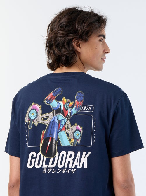 Conjunto de pijama camiseta + pantalón corto 'Goldorak' - 2 piezas - Kiabi