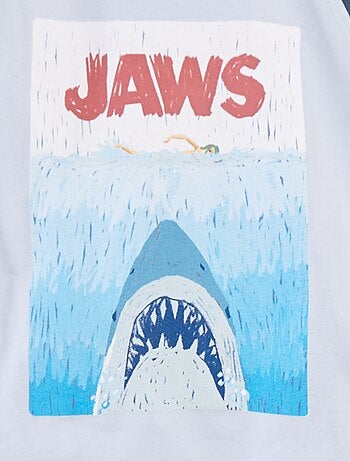 Conjunto de pijama camiseta + Pantalón corto 'Jaws' - 2 piezas