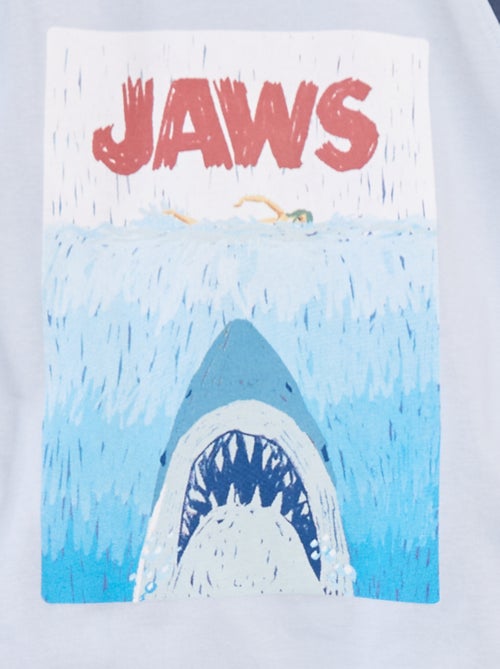 Conjunto de pijama camiseta + Pantalón corto 'Jaws' - 2 piezas - Kiabi
