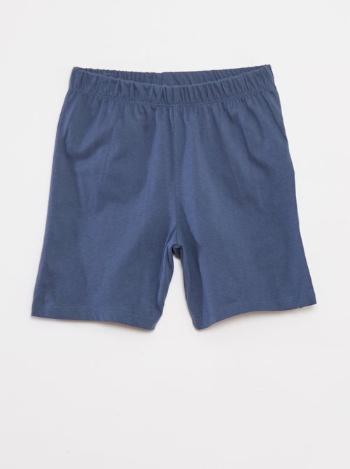 Conjunto de pijama camiseta + Pantalón corto 'Jaws' - 2 piezas - Kiabi