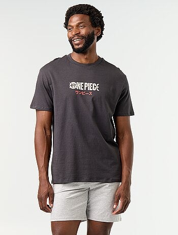 Conjunto de pijama camiseta + pantalón corto 'One Piece' - 2 piezas