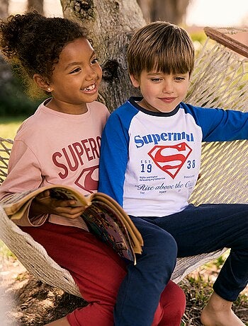 Conjunto de pijama camiseta + pantalón 'DC Comics' 'Supergirl' - 2 piezas