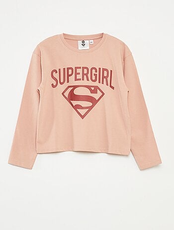 Conjunto de pijama camiseta + pantalón 'DC Comics' 'Supergirl' - 2 piezas