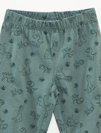 Conjunto de pijama camiseta + pantalón 'Jurassic Park' - 2 piezas