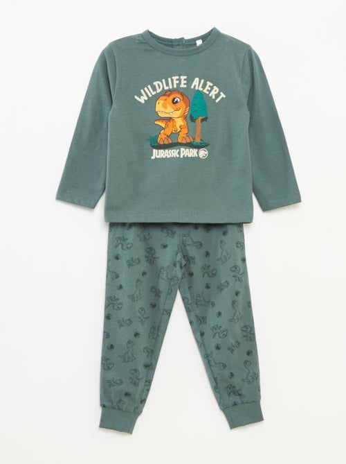 Conjunto de pijama camiseta + pantalón 'Jurassic Park' - 2 piezas - Kiabi