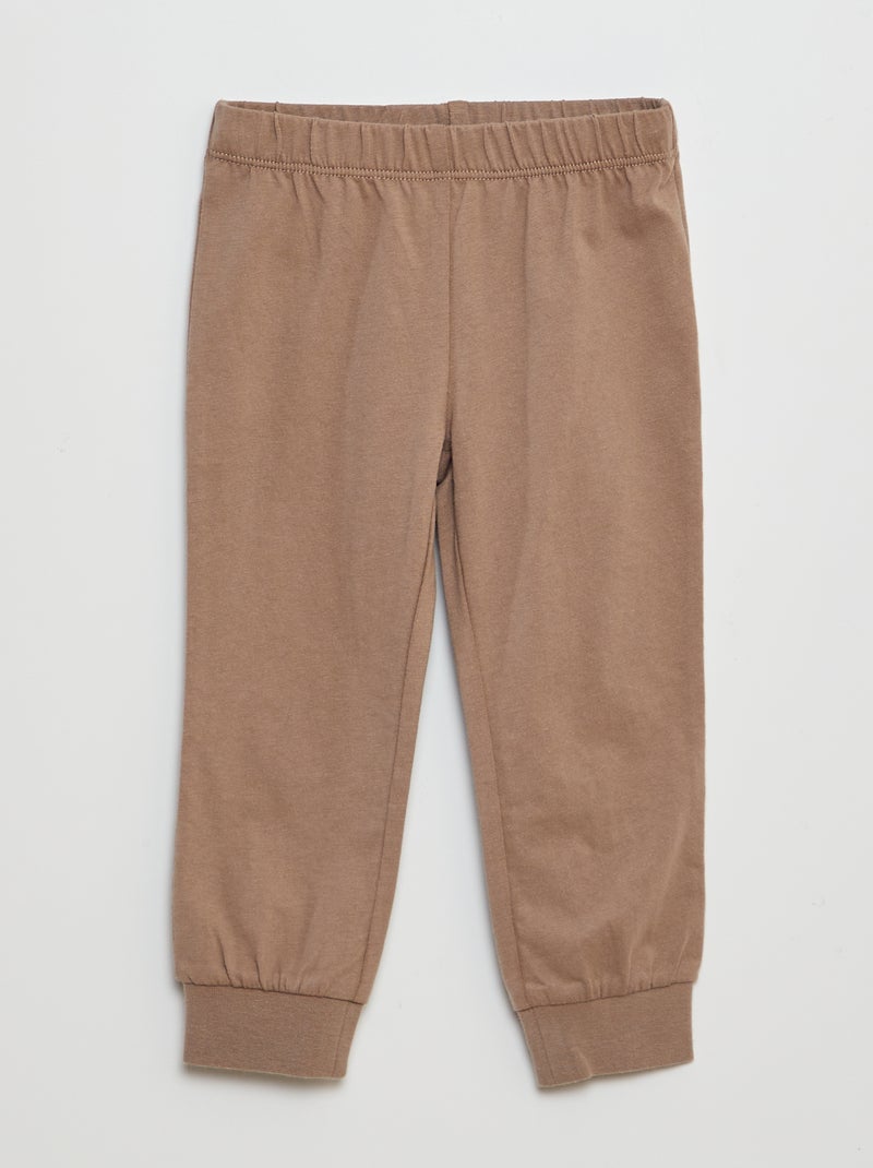 Conjunto de pijama camiseta + pantalón 'Simba' 'Disney' - 2 piezas BEIGE - Kiabi