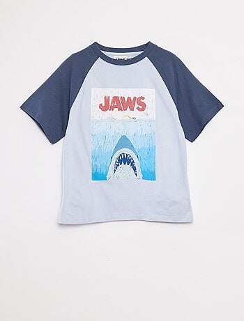 Conjunto de pijama camiseta + short 'Jaws' - 2 piezas