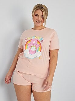 Pijamas y de tallas grandes para mujer - rosa