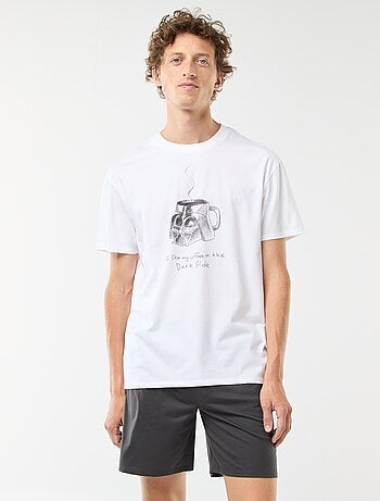 Conjunto de pijama camiseta + short 'Star Wars' - 2 piezas