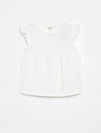 Conjunto de pijama con blusa + short - 2 piezas