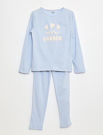 Conjunto de pijama con camiseta + pantalón - 2 piezas