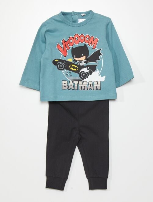 Conjunto de pijama con camiseta + pantalón 'Batman' - 2 piezas - Kiabi