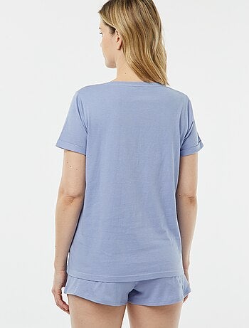 Conjunto de pijama con camiseta + pantalón corto 'Dodo'