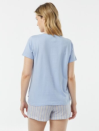 Conjunto de pijama con camiseta + pantalón corto 'Dodo'