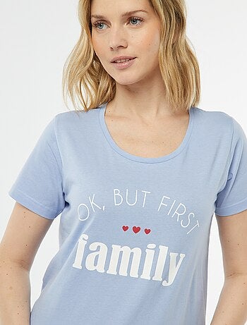 Conjunto de pijama con camiseta + pantalón corto 'Dodo'