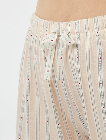 Conjunto de pijama con camiseta + pantalón 'Dodo'