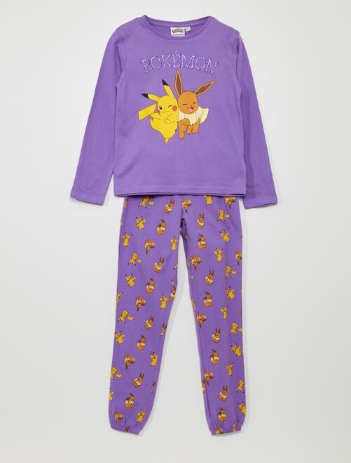 Conjunto de pijama con camiseta + pantalón 'Pokémon' - 2 piezas - Kiabi