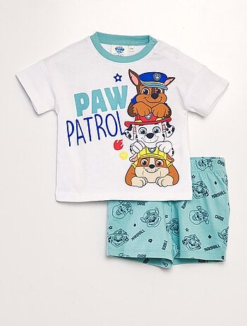 Conjunto de pijama con camiseta + short 'La Patrulla Canina'