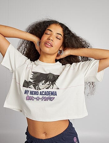 Conjunto de pijama con camiseta + short 'My Hero Academia' - 2 piezas
