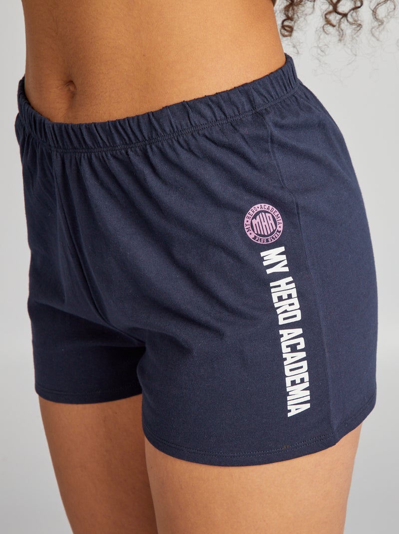 Conjunto de pijama con camiseta + short 'My Hero Academia' - 2 piezas BEIGE - Kiabi