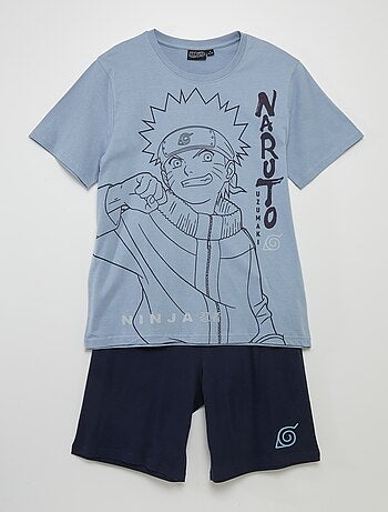 Conjunto de pijama con camiseta + short 'Naruto' - 2 piezas