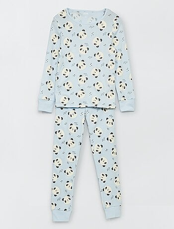 Conjunto de pijama con estampado  - 2 piezas - Kiabi