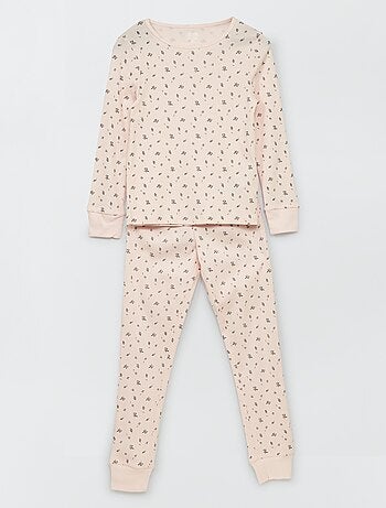 Conjunto de pijama con estampado  - 2 piezas - Kiabi