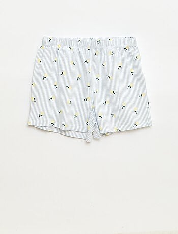 Conjunto de pijama corto - 2 piezas