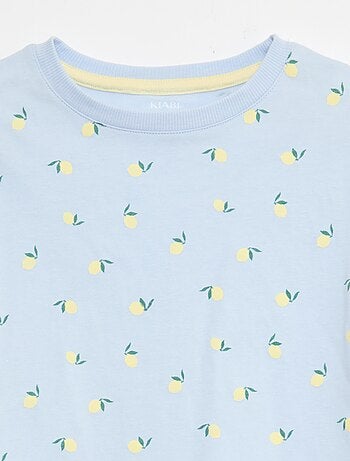 Conjunto de pijama corto - 2 piezas