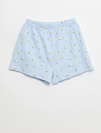 Conjunto de pijama corto - 2 piezas